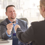 PinStripe USB 2.0 Flash Drive, 16 GB, Blue/Green, 2/Pack