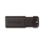PinStripe USB 3.2 Flash Drive, 32 GB, Black