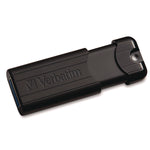 PinStripe USB 3.2 Flash Drive, 32 GB, Black