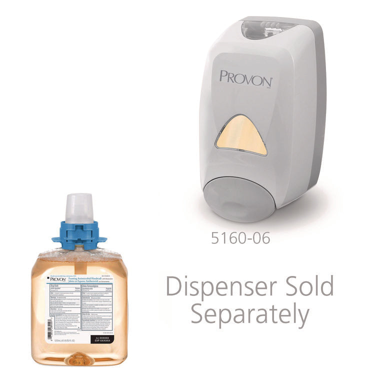 Foaming Antimicrobial Handwash/Moisturizer Refill, For FMX-12 Dispenser, Light Fruity Scent, 1,250 mL, 4/Carton