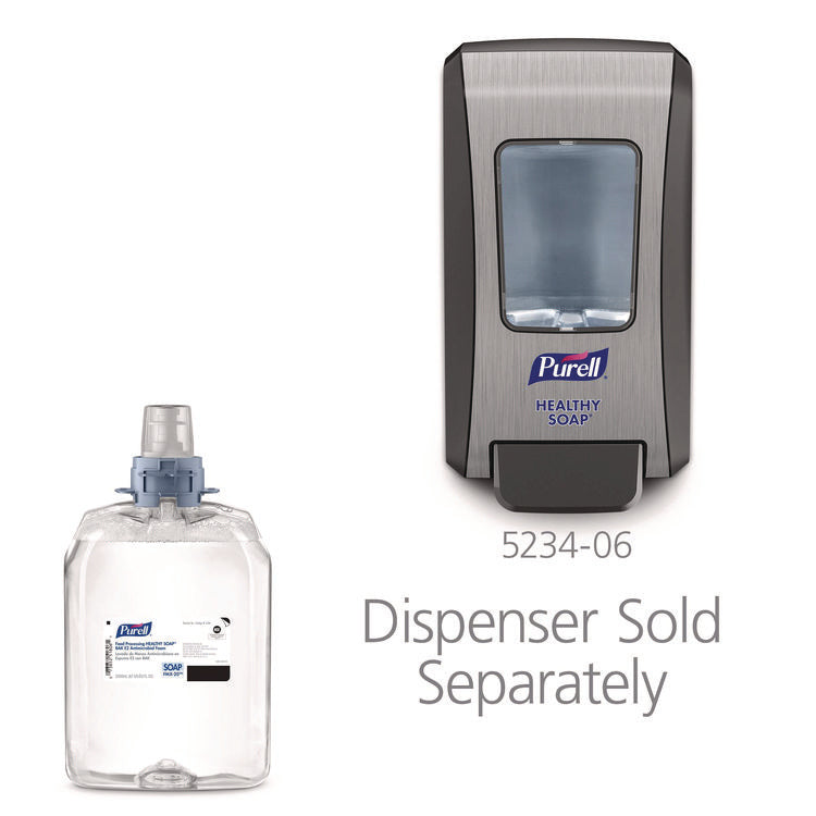 Food Processing HEALTHY SOAP BAK E2 Antimicrobial Foam Refill, For FMX-20 Dispensers, Fragrance-Free, 2,000 mL, 2/Carton