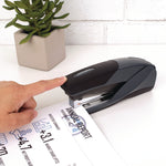 Eztouch Reduced Effort Stapler, 20-Sheet Capacity, Black