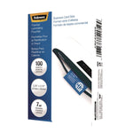 Laminating Pouches, 7 mil, 3.75" x 2.25", Clear Gloss, 100/Pack