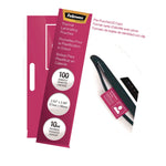 Laminating Pouches, 10 mil, 3.88" x 2.63", Clear Gloss, 100/Pack