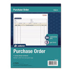 Multipart Purchase Order Pad, Three-Part Carbonless, 8.38 x 10.19, 50 Forms Total
