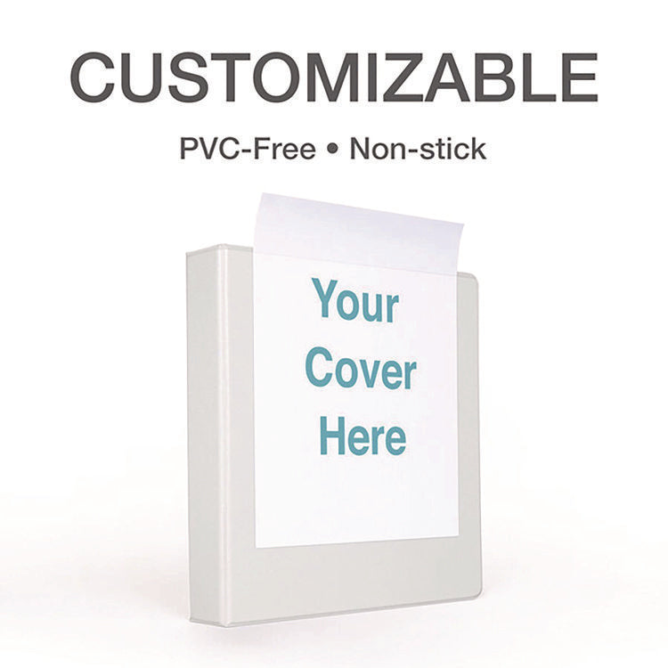 Premier Easy Open Clearvue Locking Slant-D Ring Binder, 3 Rings, 2" Capacity, 11 X 8.5, White