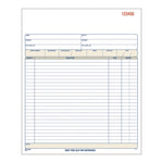 Multipart Sales Order Pad, Two-Part Carbonless, 8.38 x 10.19, 50 Forms Total