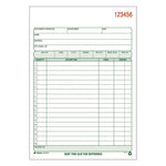 Multipart General-Purpose Sales Pad, Two-Part Carbonless, 5.56 x 7.94, 50 Forms Total