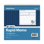 Rapid Memo Pad, Two-Part Carbonless, 8.5 x 7.75, 50 Forms Total