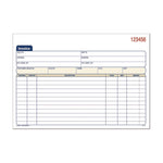 Multipart General-Purpose Invoice Pad, Three-Part Carbonless, 7.94 x 5.56, 50 Forms Total