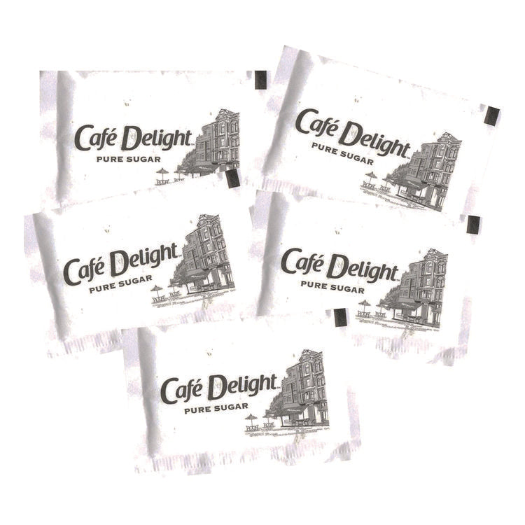 Pure Sugar Packets, 0.11 oz Packet, 1,000/Carton