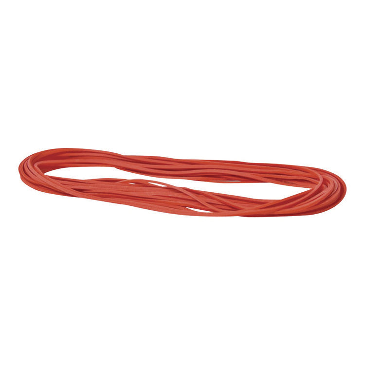 Red Packer Bands, Size 22, 5" x 0.06", 1 lb Box