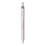 EnerGel Alloy RT Gel Pen, Retractable, Medium 0.7 mm, Black Ink, Polished Aluminum Barrel