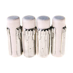 Eraser Refills for Sharp Kerry/EnerGize-X/Wow Pencil/Gizmo/Cushi/Hot Shots/Technica-X, White, 4/Tube, 3 Tubes/Pack