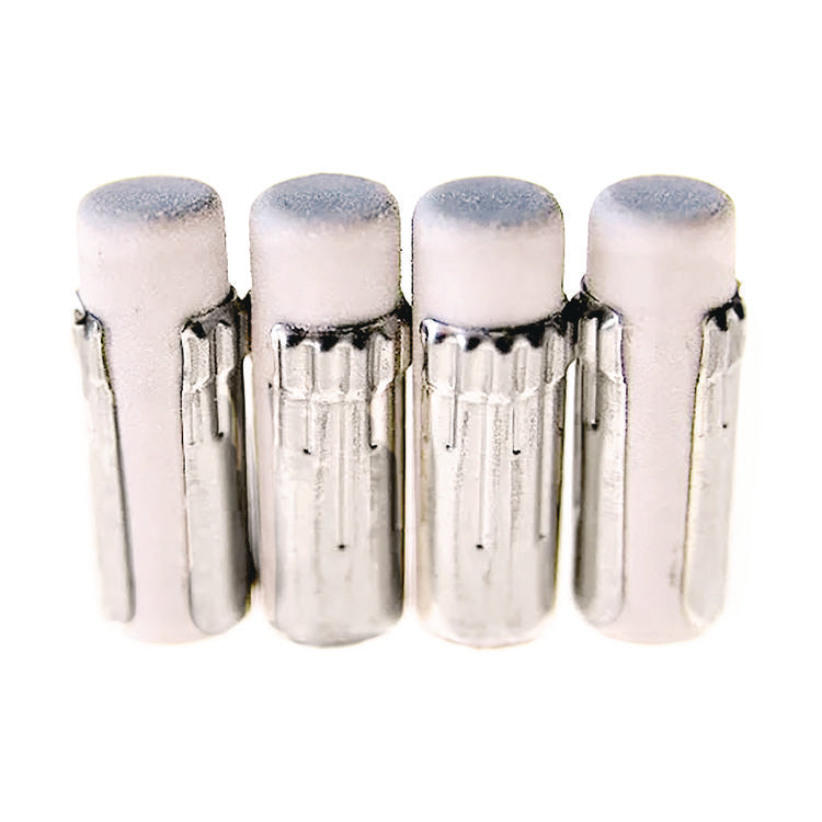 Eraser Refills for Sharp Kerry/EnerGize-X/Wow Pencil/Gizmo/Cushi/Hot Shots/Technica-X, White, 4/Tube, 3 Tubes/Pack