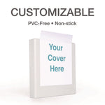 Premier Easy Open Clearvue Locking Slant-D Ring Binder, 3 Rings, 1" Capacity, 11 X 8.5, White