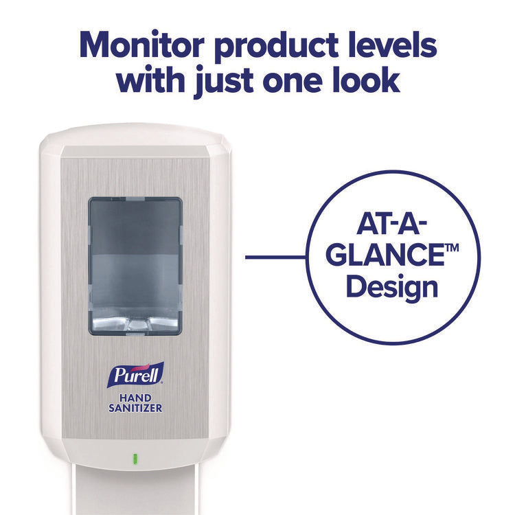 Cs8 Hand Sanitizer Dispenser, 1,200 Ml, 5.79 X 3.93 X 15.64, White