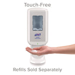 Cs8 Hand Sanitizer Dispenser, 1,200 Ml, 5.79 X 3.93 X 15.64, White