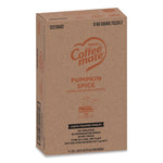 Liquid Coffee Creamer, Pumpkin Spice, 0.38 oz Mini Cups, 50/Box, 4 Boxes/Carton