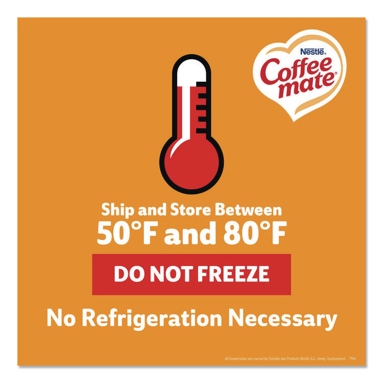 Liquid Coffee Creamer, Pumpkin Spice, 0.38 Oz Mini Cups, 50/box