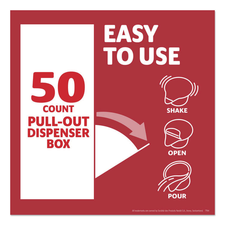 Liquid Coffee Creamer, Peppermint Mocha, 0.38 Oz Mini Cups, 50/box