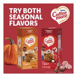 Liquid Coffee Creamer, Peppermint Mocha, 0.38 Oz Mini Cups, 50/box