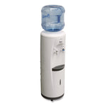 Cold and Room Temperature Water Dispenser, 3 gal to 5 gal, 11.5 x 12.5 x 34, White