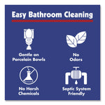 Toilet Bowl Ring Remover with Handle, 1.25 x 5, Gray, 6/Pack