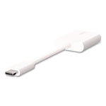 RockStar USB-C Audio + Charge Adapter, White