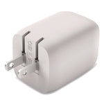 BOOST CHARGE Pro Dual USB-C GaN Wall Charger with PPS, White