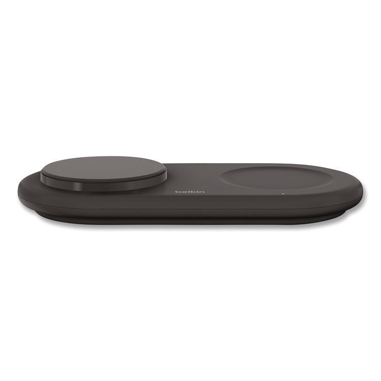 BOOST CHARGE Pro 2-in-1 Magnetic Wireless Charging Pad with Qi2, USB-C, 15 W, Black