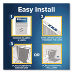 High Performance Air Filter, 14 x 25, 4/Carton