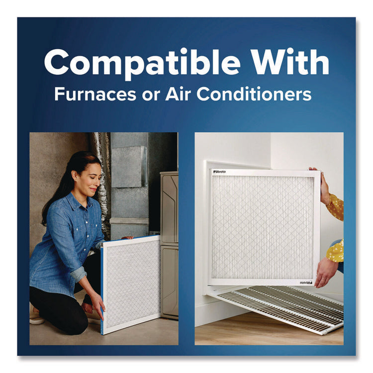 High Performance Air Filter, 14 x 25, 4/Carton