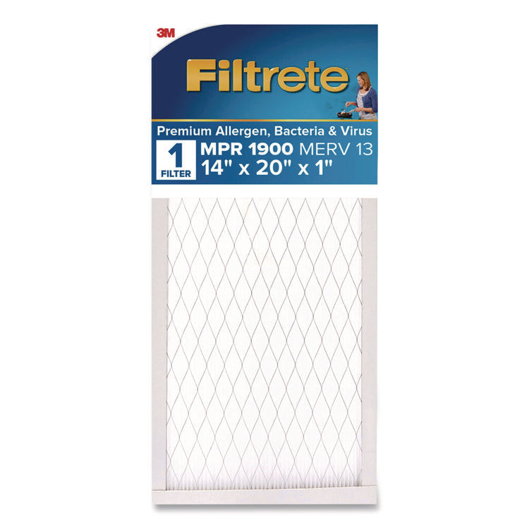 High Performance Air Filter, 14 x 20, 4/Carton