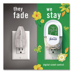 PLUG Air Freshener Warmer Starter Kit, Clear/White, with (2) Gain Original Refills
