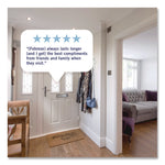 Air Freshener Warmer Starter Kit, Clear/White, with (2) Downy April Fresh Refills