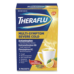 Multi-Symptom Severe Cold Hot Liquid Powder, 6 Count