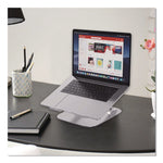 Adjustable Laptop Riser Stand, 10.62" x 9" x 1.5" to 5", Silver