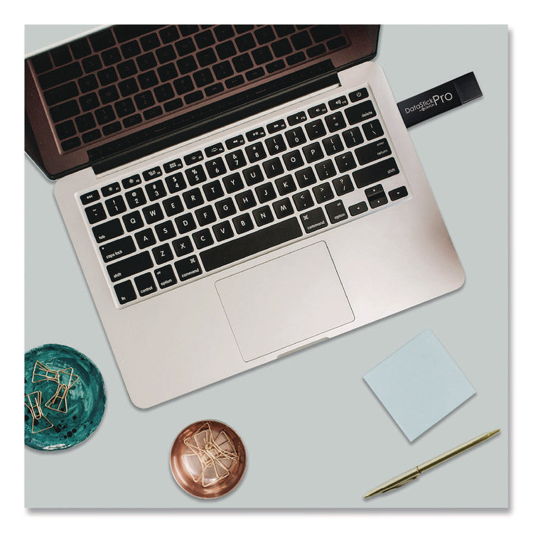 DataStick Pro USB 3.2 Type A Flash Drive, 16 GB, Black, 10/Pack