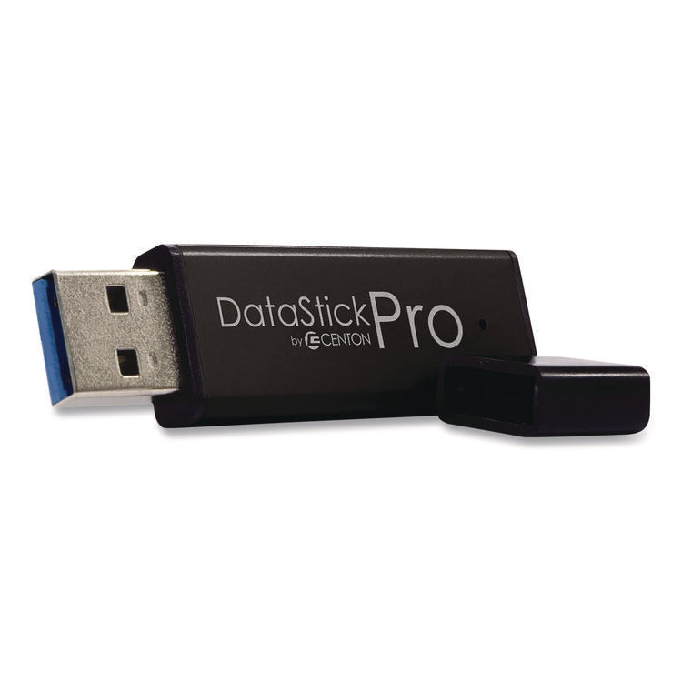 DataStick Pro USB 3.2 Type A Flash Drive, 16 GB, Black, 10/Pack