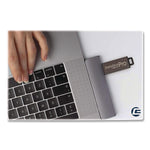 DataStick Pro USB 3.2 Type A Flash Drive, 32 GB, Black, 10/Pack