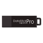 DataStick Pro USB 3.2 Type A Flash Drive, 64 GB, Black, 10/Pack
