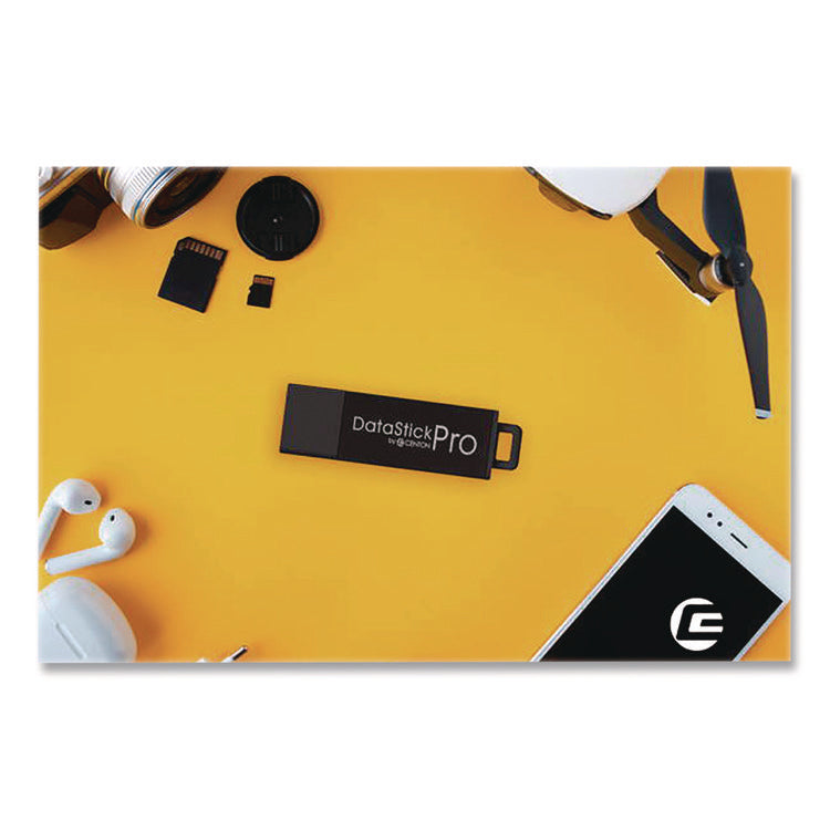DataStick Pro USB 3.2 Type A Flash Drive, 128 GB, Black