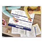 Weekly Family Planner, 17 x 13, White/Blue Sheets, 52 Weeks: Undated