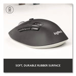 M720 Triathlon Wireless Mouse, 2.4 GHz Frequency, 33 ft Wireless Range, Right Hand Use, Black
