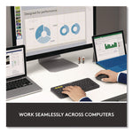 M720 Triathlon Wireless Mouse, 2.4 GHz Frequency, 33 ft Wireless Range, Right Hand Use, Black