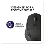 M720 Triathlon Wireless Mouse, 2.4 GHz Frequency, 33 ft Wireless Range, Right Hand Use, Black