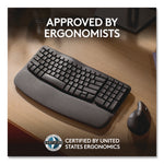 ERGO Wave Keyboard for Business, Graphite