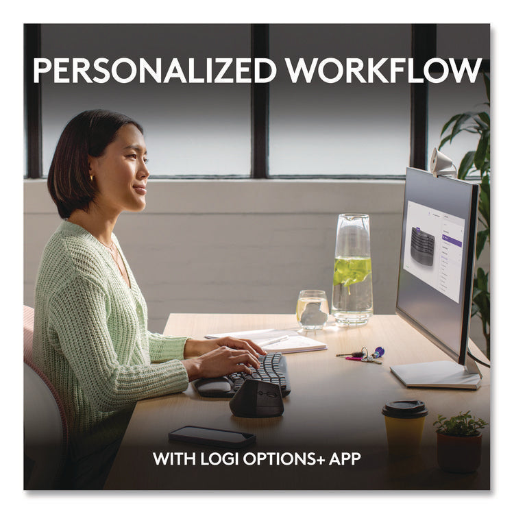 ERGO Wave Keyboard for Business, Graphite