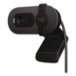 BRIO 100 Webcam, 1920 pixels x 1080 pixels, 2 Mpixels, Graphite